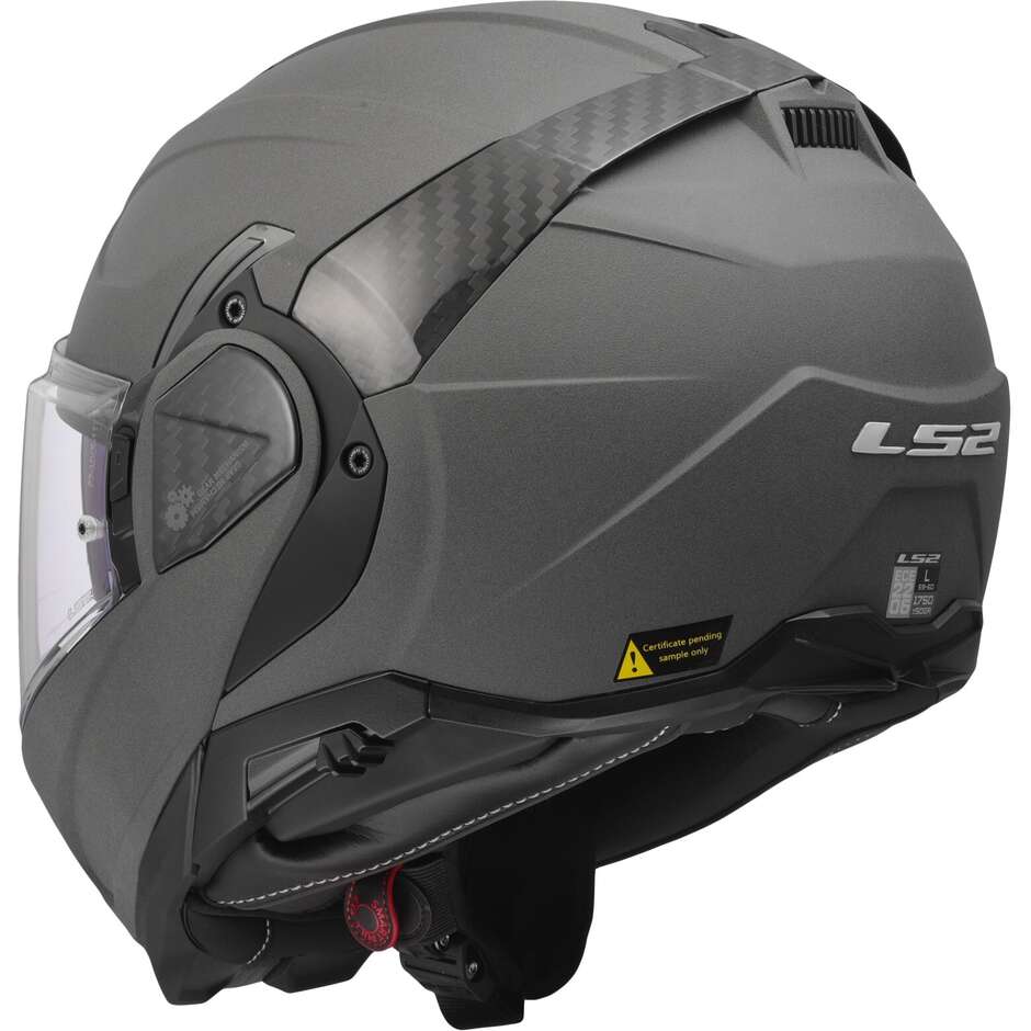 Modular Motorcycle Helmet P/J LS2 FF910 ADVANT II SOLID Concrete
