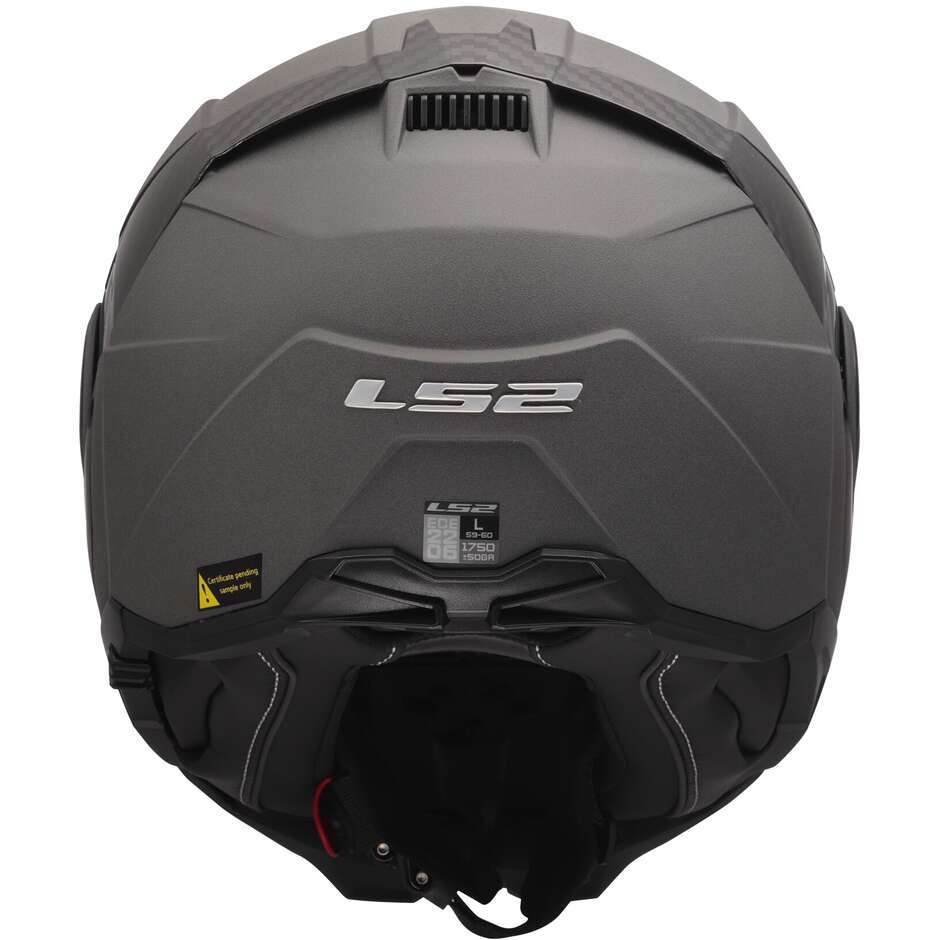 Modular Motorcycle Helmet P/J LS2 FF910 ADVANT II SOLID Concrete