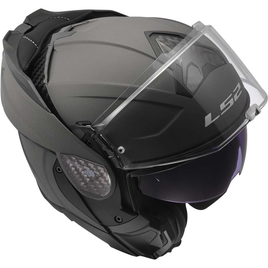 Modular Motorcycle Helmet P/J LS2 FF910 ADVANT II SOLID Concrete
