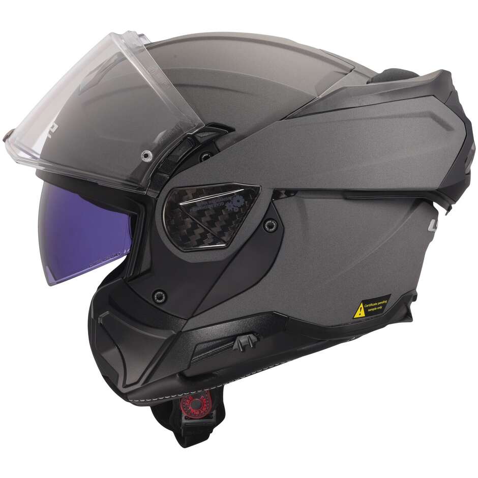 Modular Motorcycle Helmet P/J LS2 FF910 ADVANT II SOLID Concrete