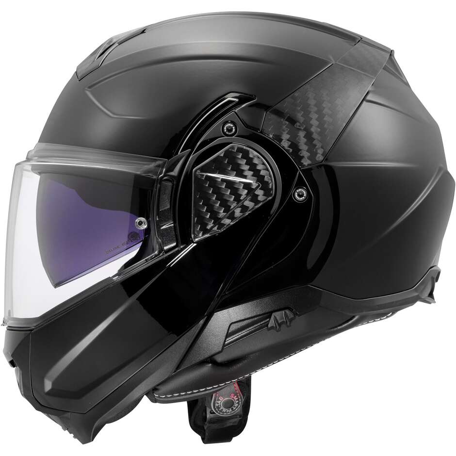 LS2 Motorradhelm ADVANT II Modular - Gloss Black 3XL ECE 22.06
