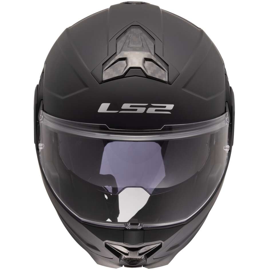 Modular Motorcycle Helmet P/J LS2 FF910 ADVANT II SOLID Matt Black