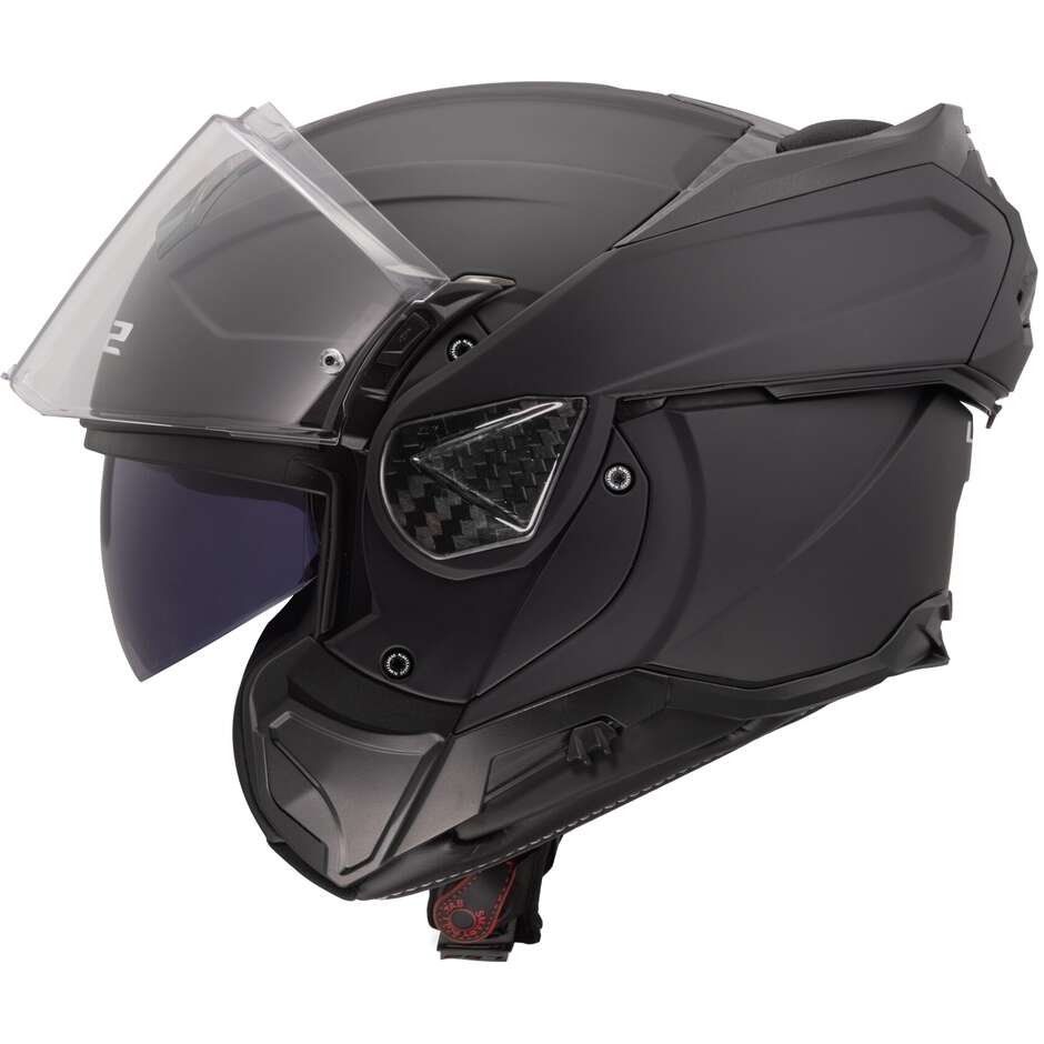 Modular Motorcycle Helmet P/J LS2 FF910 ADVANT II SOLID Matt Black
