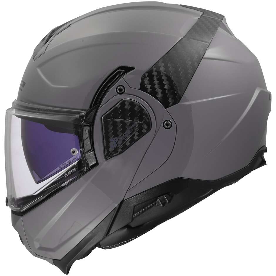 Modular Motorcycle Helmet P/J LS2 FF910 ADVANT II SOLID Nardo Grey