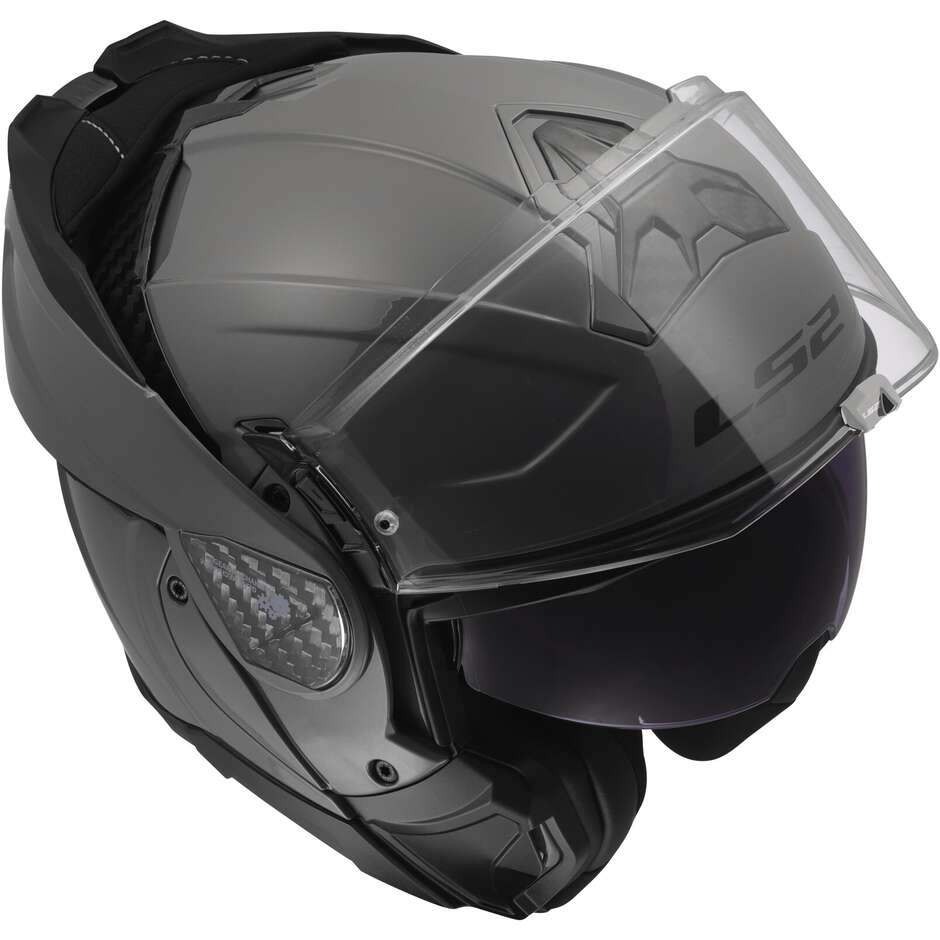 Modular Motorcycle Helmet P/J LS2 FF910 ADVANT II SOLID Nardo Grey