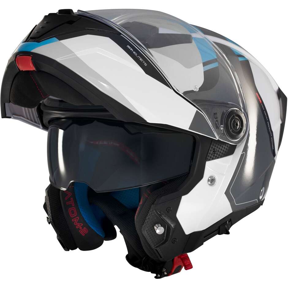 Modular Motorcycle Helmet P/J Mt Helmets ATOM 2 SV EMALLA C17 Matt