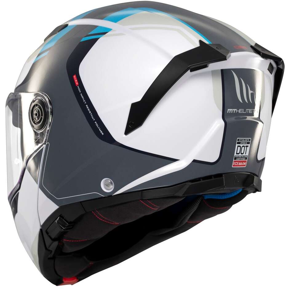 Modular Motorcycle Helmet P/J Mt Helmets ATOM 2 SV EMALLA C17 Matt