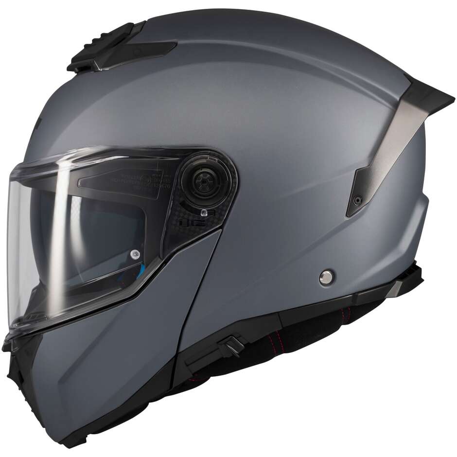 Modular Motorcycle Helmet P/J Mt Helmets ATOM 2 SV PURE A2 Matt Gray