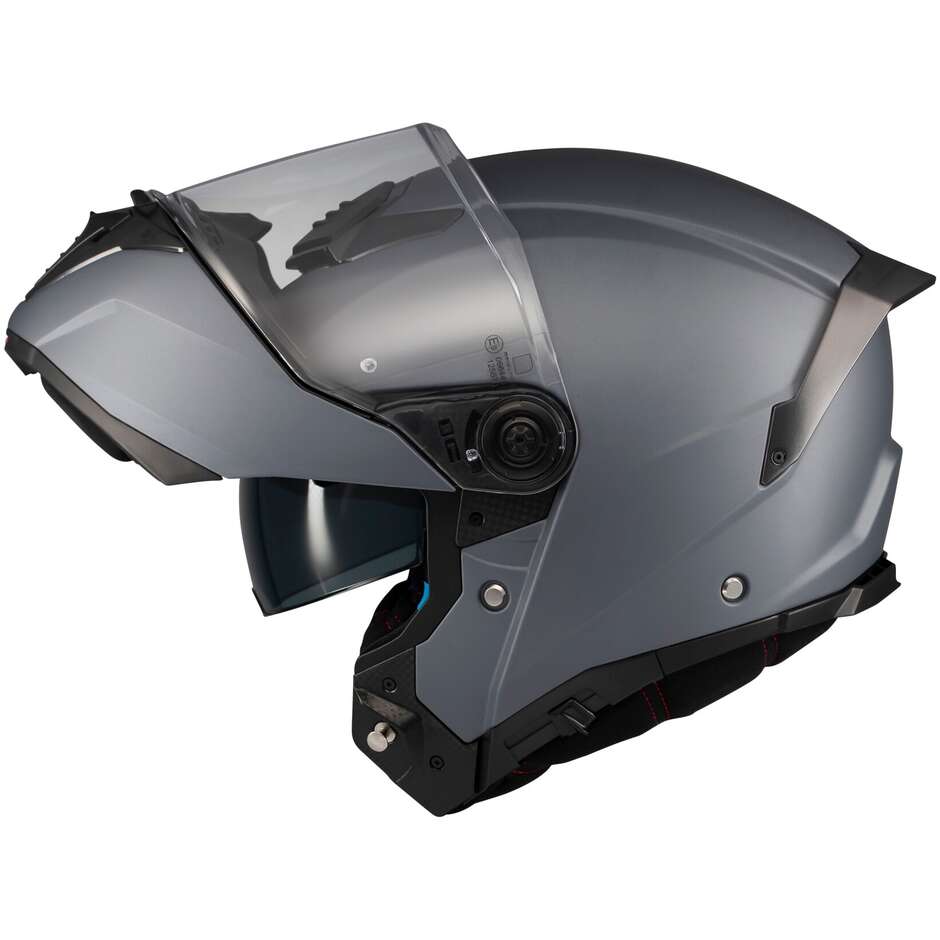 Modular Motorcycle Helmet P/J Mt Helmets ATOM 2 SV PURE A2 Matt Gray