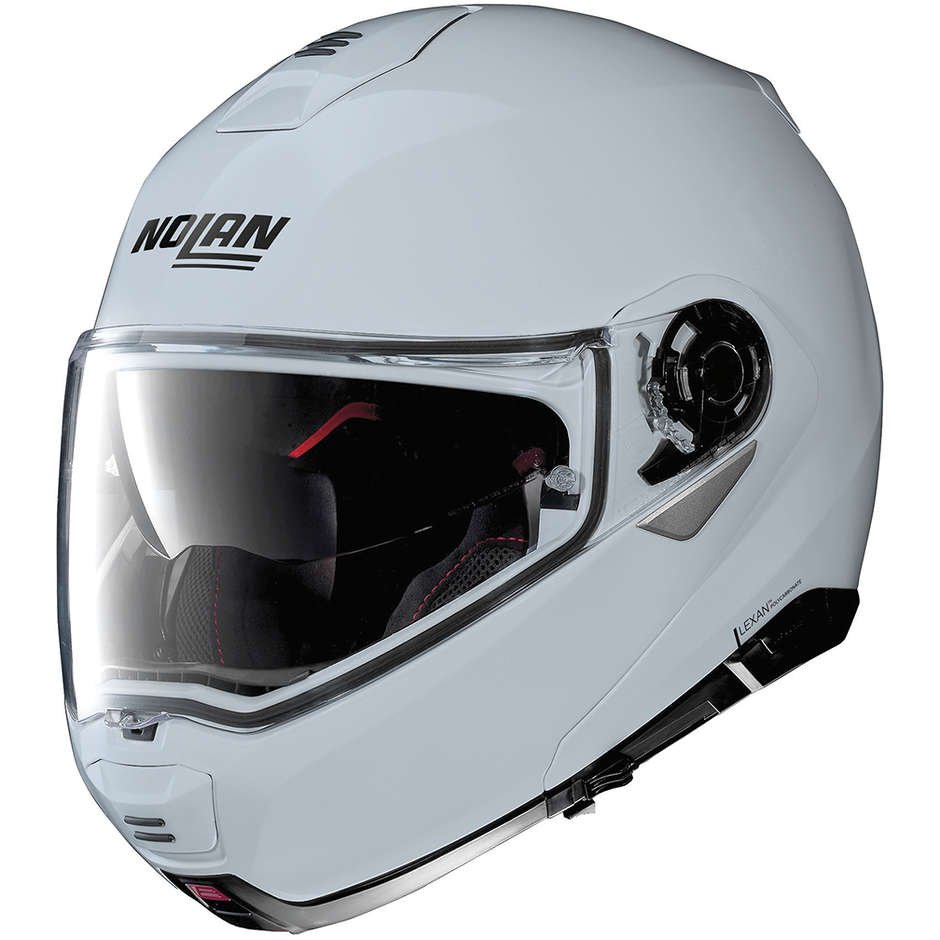 Modular Motorcycle Helmet P / J Nolan N100-5 CLASSIC N-Com 106 Zephyr White