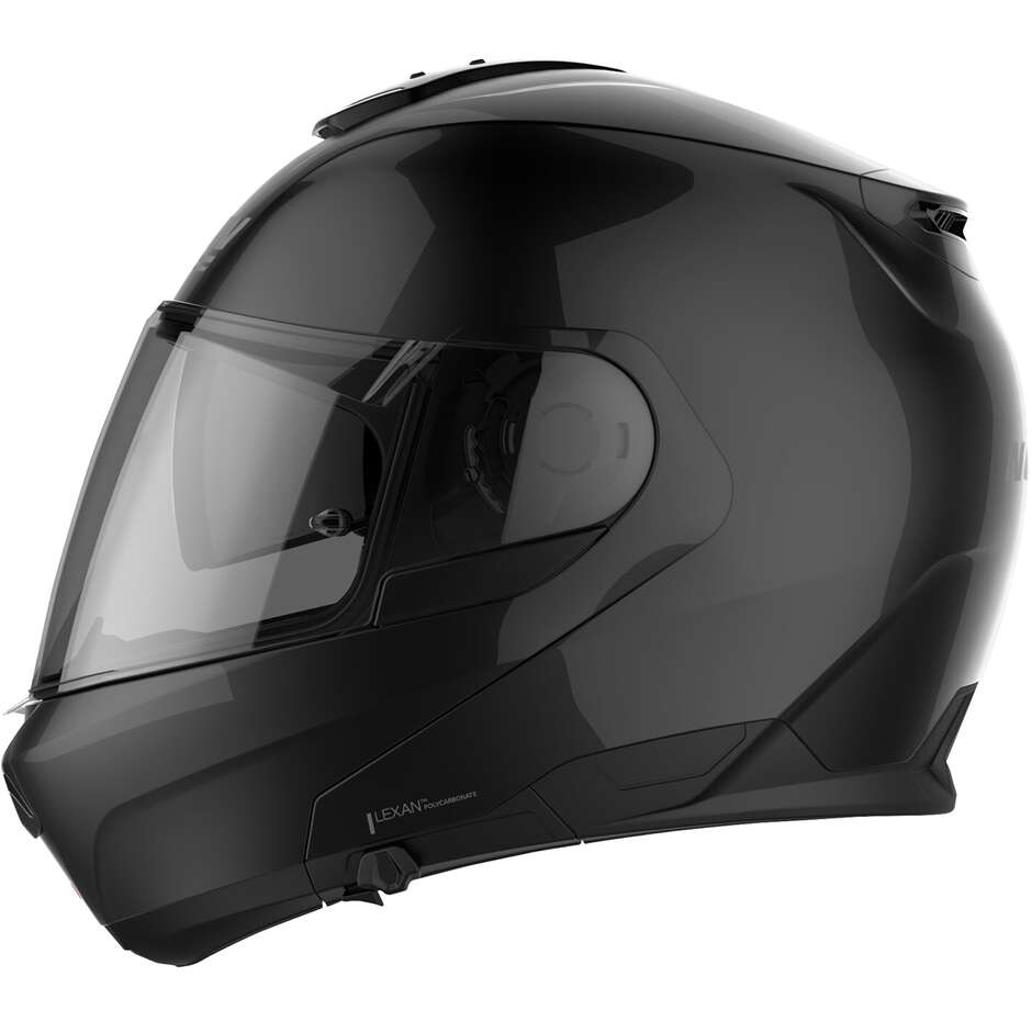Modular Motorcycle Helmet P/J Nolan N100-6 CLASSIC N-COM 003 Glossy Black