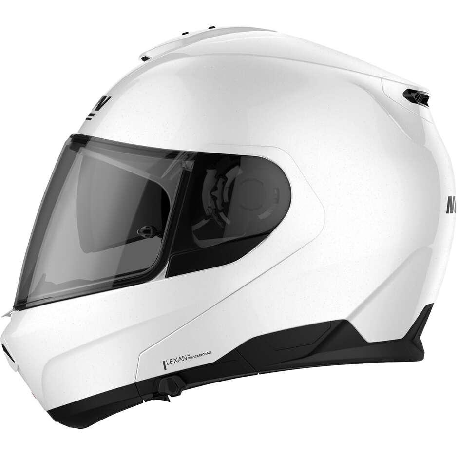 Modular Motorcycle Helmet P/J Nolan N100-6 CLASSIC N-COM 005 White