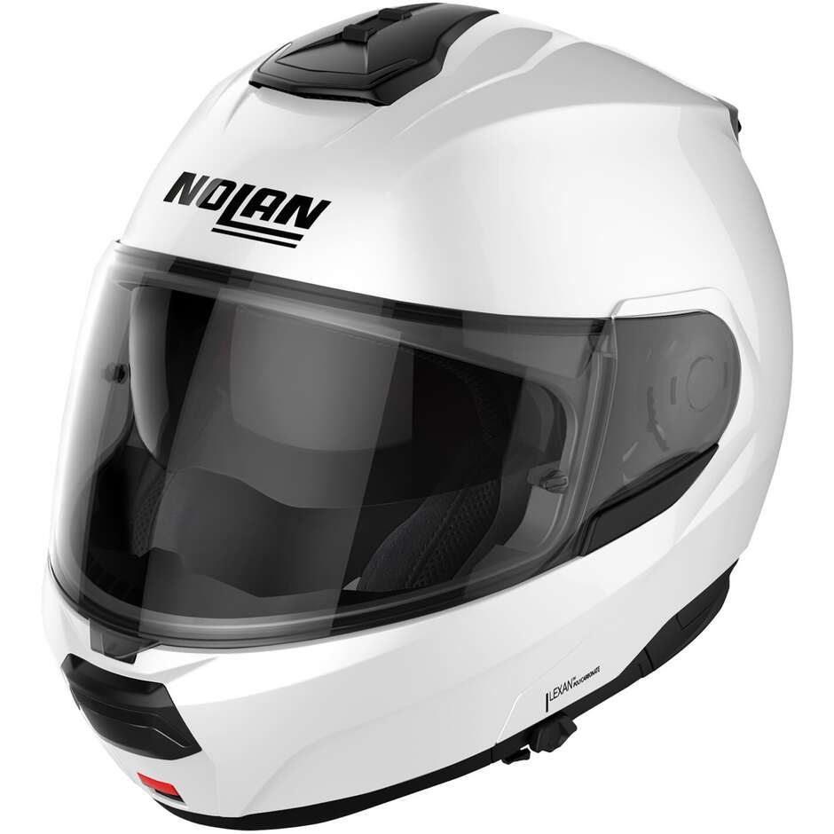 Modular Motorcycle Helmet P/J Nolan N100-6 SPECIAL N-COM 015 White