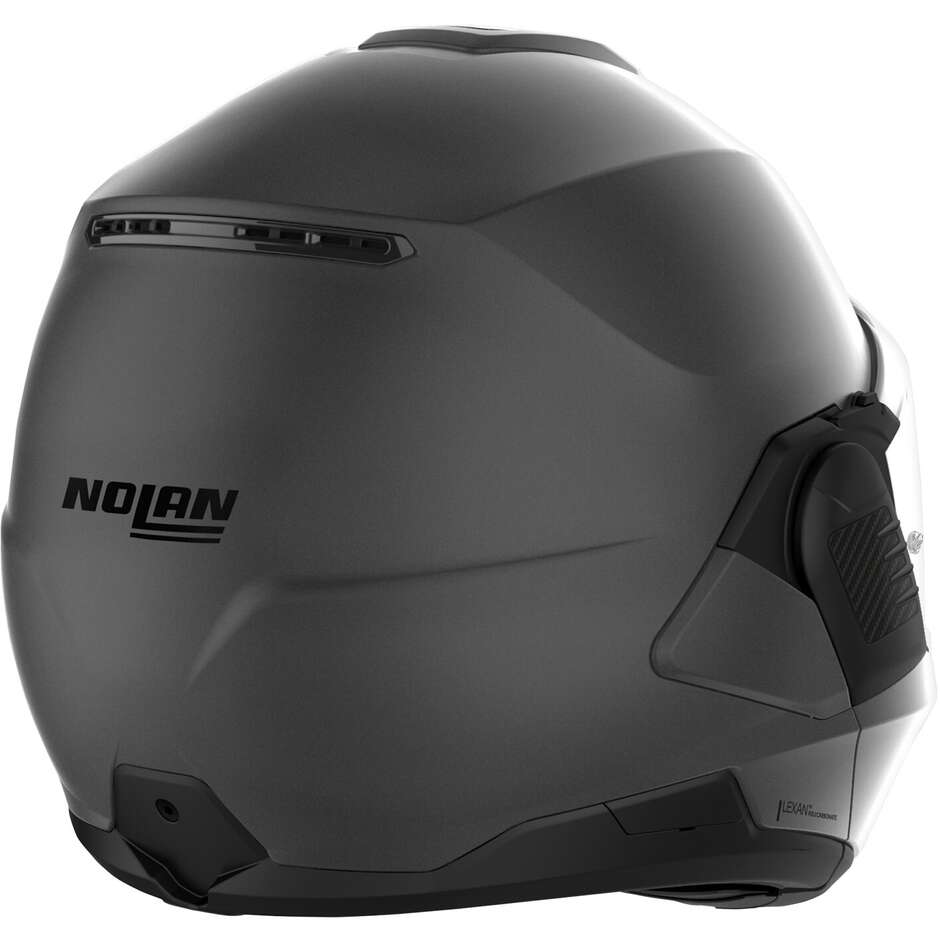 Modular Motorcycle Helmet P/J Nolan N120-1 CLASSIC N-COM 002 Vulcan Gray Matt