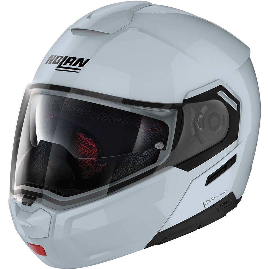 Modular Motorcycle Helmet P/J Nolan N90-3 06 CLASSIC N-COM 006 Zephyr White