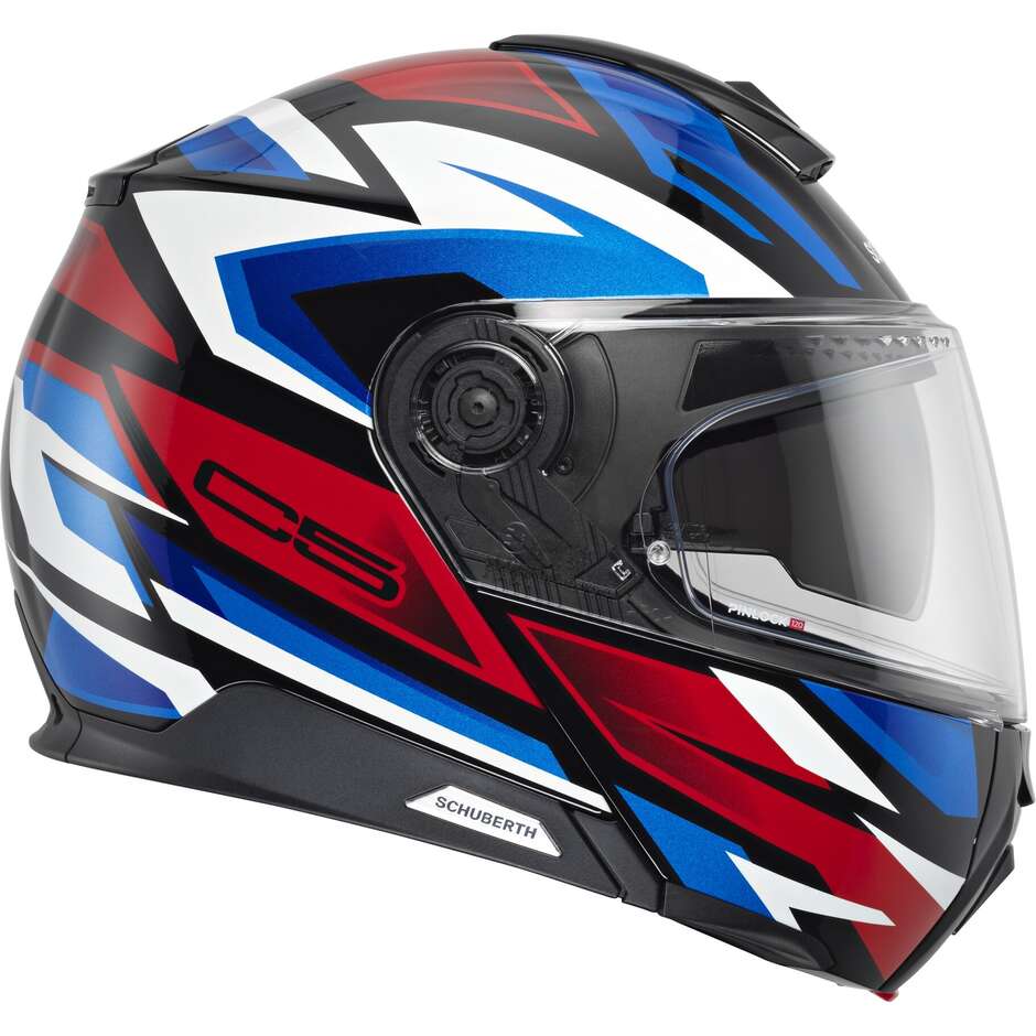 Modular Motorcycle Helmet P/J Schuberth C5 ZENITH Blue