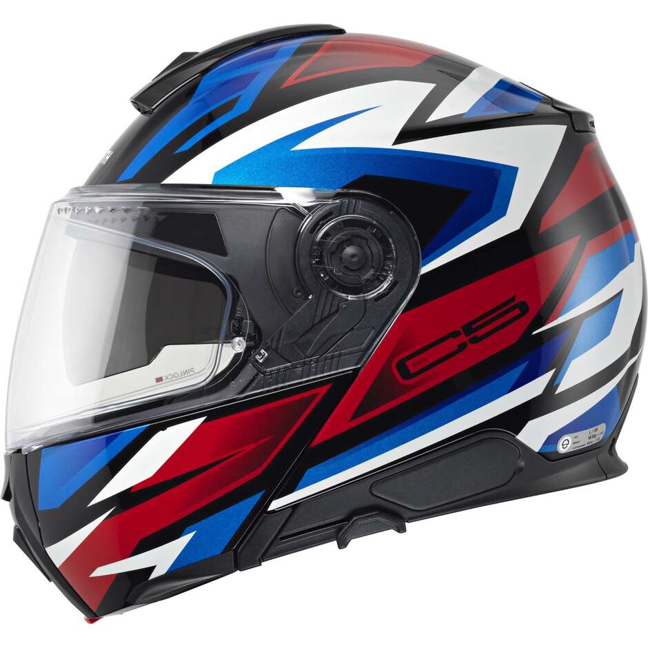 Modular Motorcycle Helmet P/J Schuberth C5 ZENITH Blue