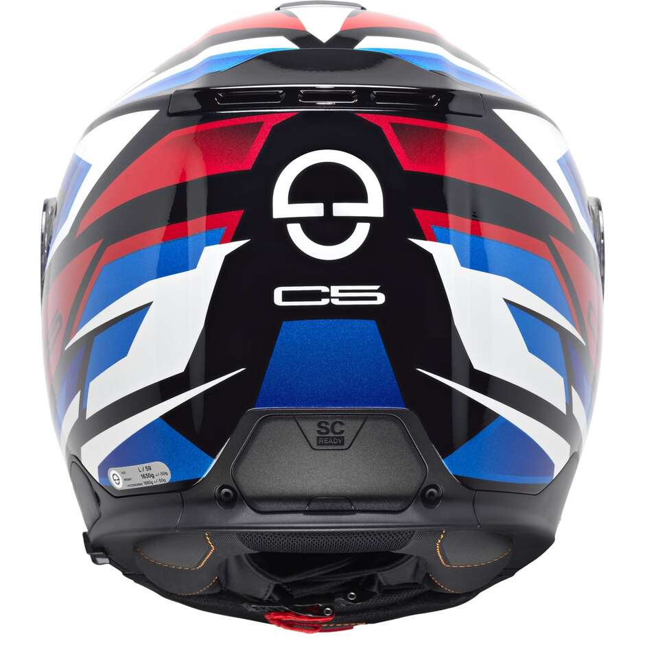 Modular Motorcycle Helmet P/J Schuberth C5 ZENITH Blue