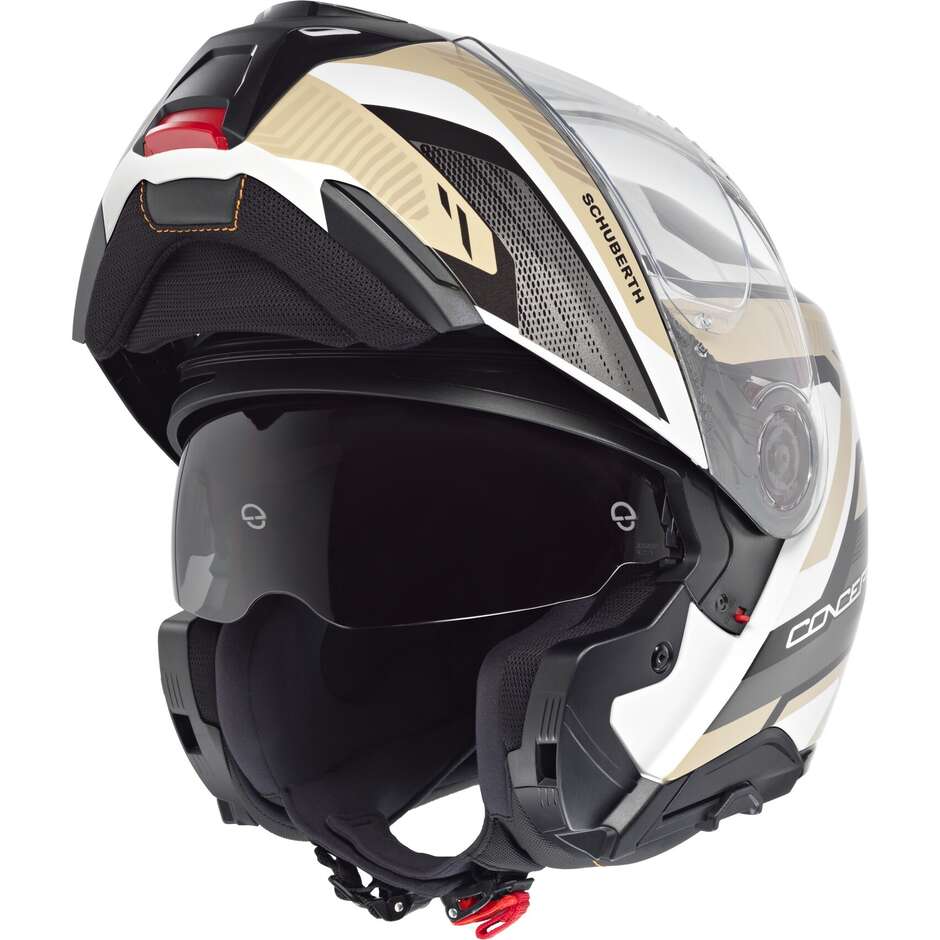 Modular Motorcycle Helmet P/J Schuberth CONCEPT KINETIC Sand