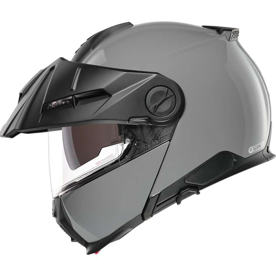 Modular Motorcycle Helmet P / J Schuberth E2 UNI Concrete Gray