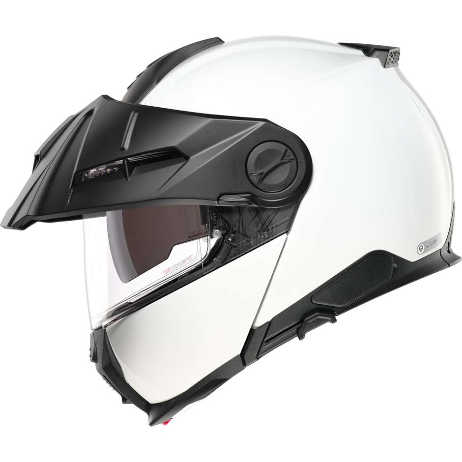 Modular Motorcycle Helmet P / J Schuberth E2 UNI Lulcido White