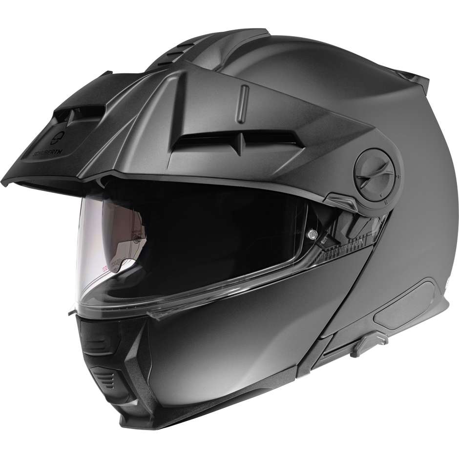 Modular Motorcycle Helmet P / J Schuberth E2 UNI Matt Black