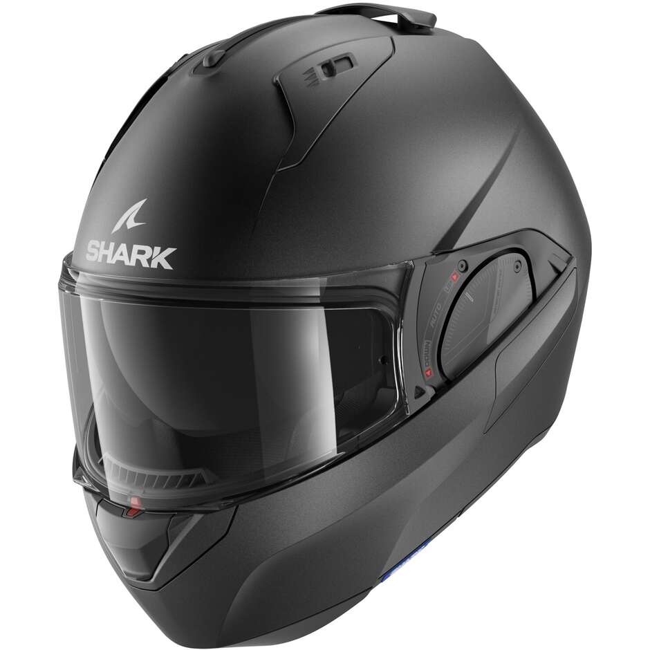 Modular Motorcycle Helmet P / J Shark EVO ES BLANK Matt Gray Matt