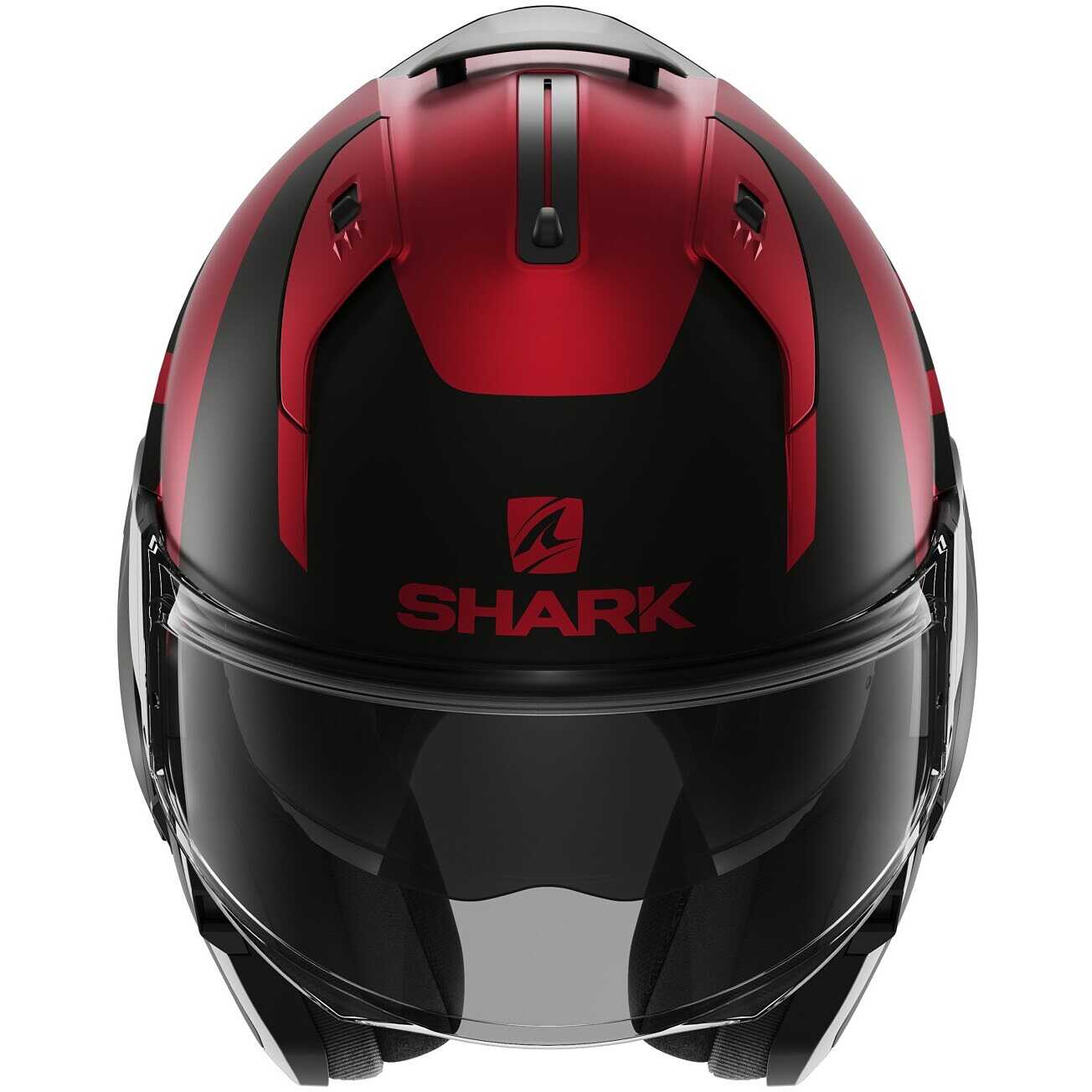 Modular Motorcycle Helmet P / J Shark EVO ES KEDJE Matt Red Black