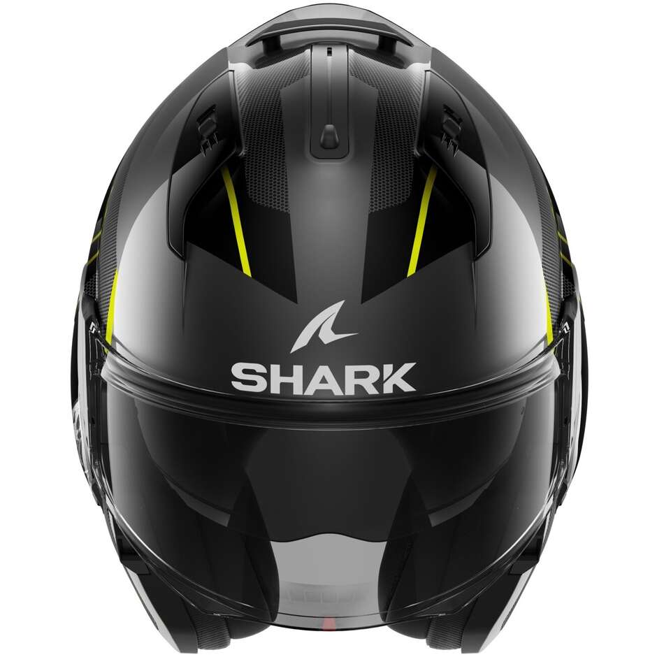 Modular Motorcycle Helmet P / J Shark EVO ES KRYD Anthracite Black Yellow