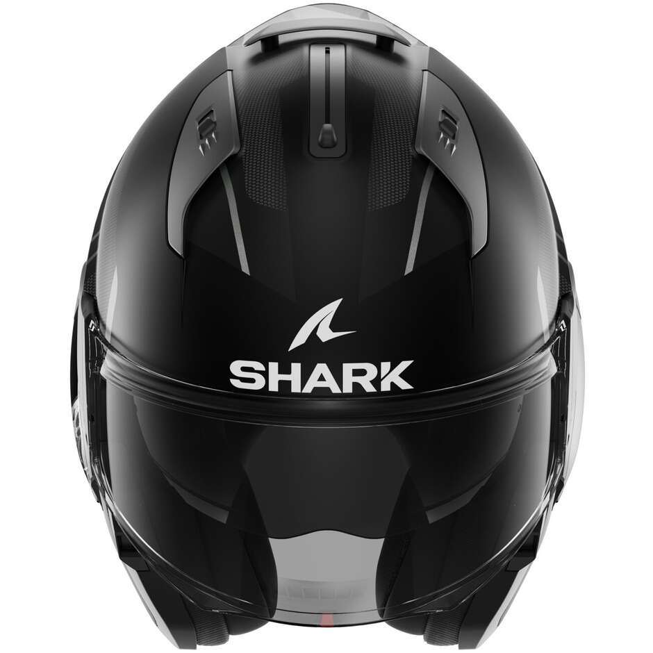 Modular Motorcycle Helmet P / J Shark EVO ES KRYD Matt Black Anthracite Silver
