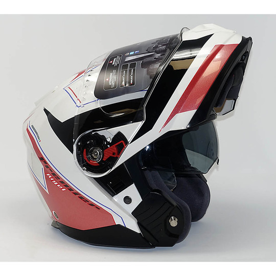 Modular Motorcycle Helmet Premier DELTA RG 8 Orange Black