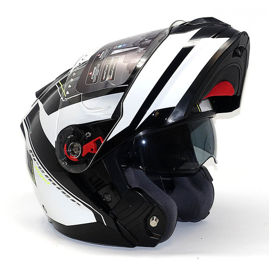 Modular Motorcycle Helmet Premier DELTA RG 9 White