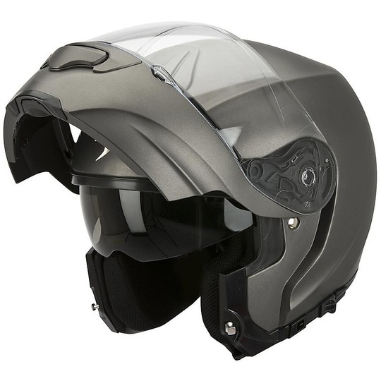 Modular Motorcycle Helmet Scorpion Exo-3000 Air Solid Matt Anthracite