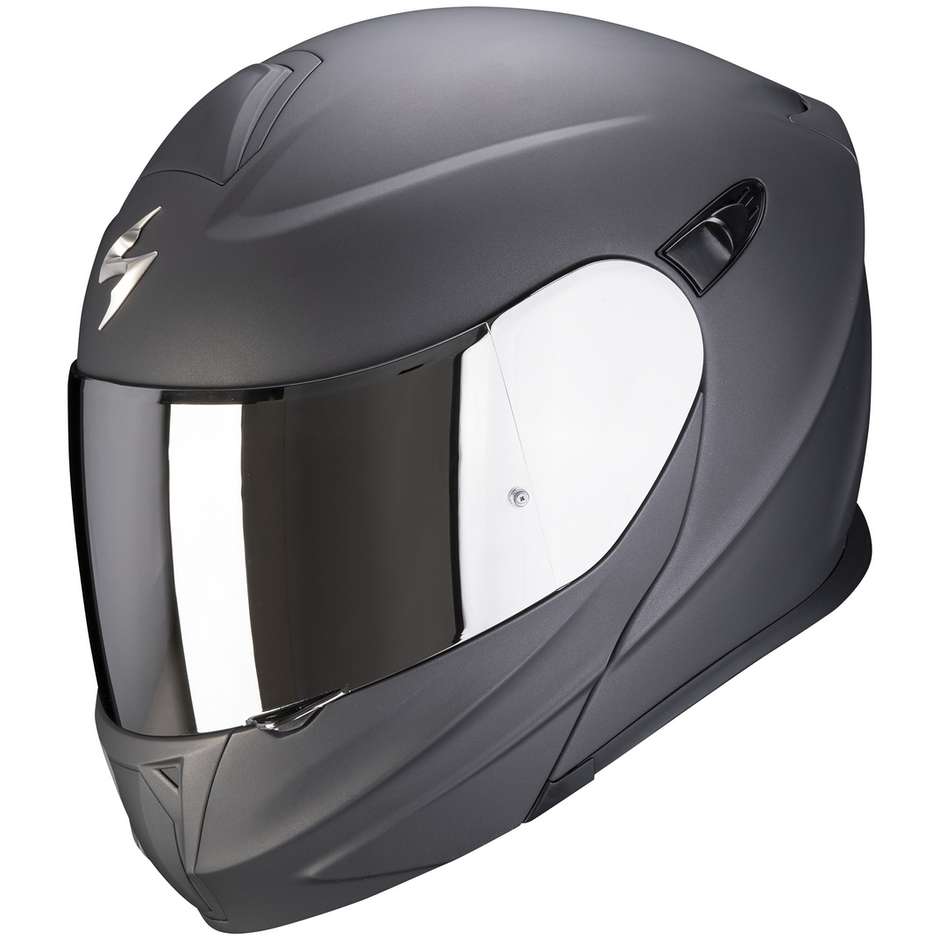 Modular Motorcycle Helmet Scorpion EXO-920 EVO SOLID Matt Anthracite