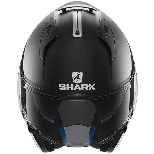 Modular Motorcycle Helmet Tilt Chin Shark Evo-One Special Blank Opaque