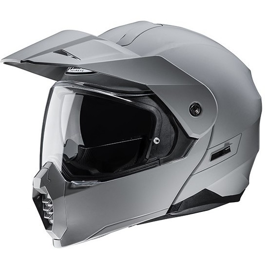 Modular Motorcycle Helmet Touring HJC C80 UNI Gray