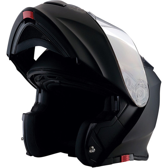 Modular Motorcycle Helmet Z1r All Road Solaris Glossy Black