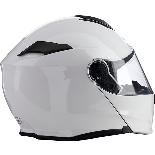 Modular Motorcycle Helmet Z1r All Road Solaris Glossy White