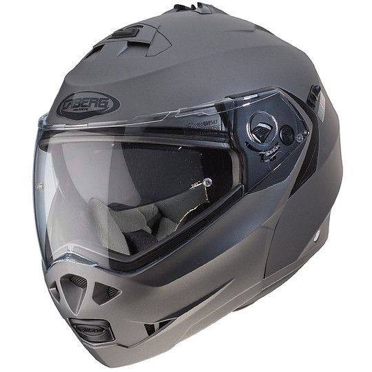 Modular Motorcycle Helmets Caberg DUKE II Matt Gray