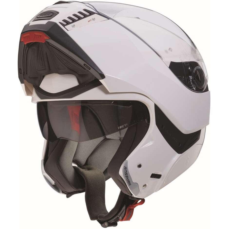 Modular Motorrad Helm Caberg Sintesi White Model