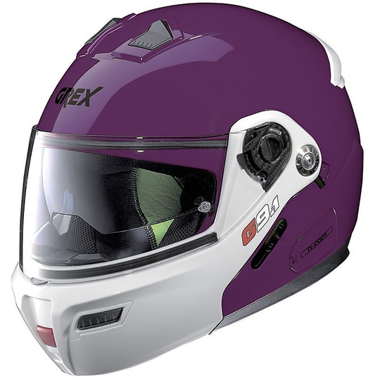 Modular Motorrad Helm Grex G9.1 Evolve Paar N-COM 028 Fuchsia Kuss