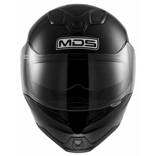 Modular Motorradhelm AGV MDS durch das MD 200 Mono Gloss Black