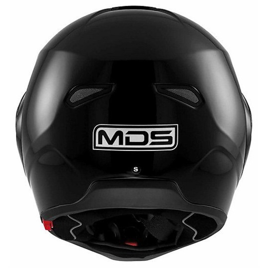 Modular Motorradhelm AGV MDS durch das MD 200 Mono Gloss Black