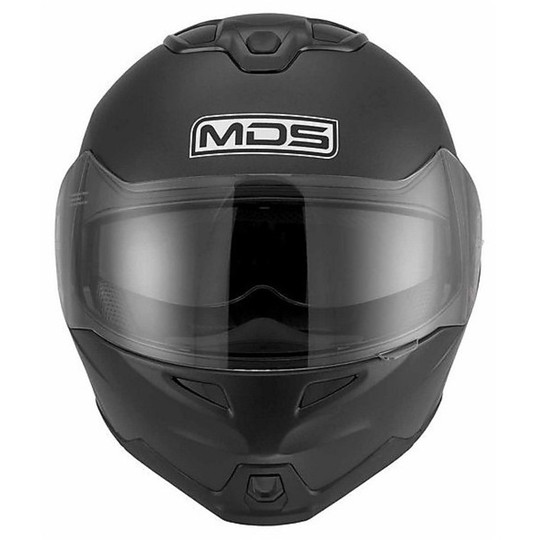 Modular Motorradhelm AGV MDS durch das MD 200 Mono Schwarz Matt