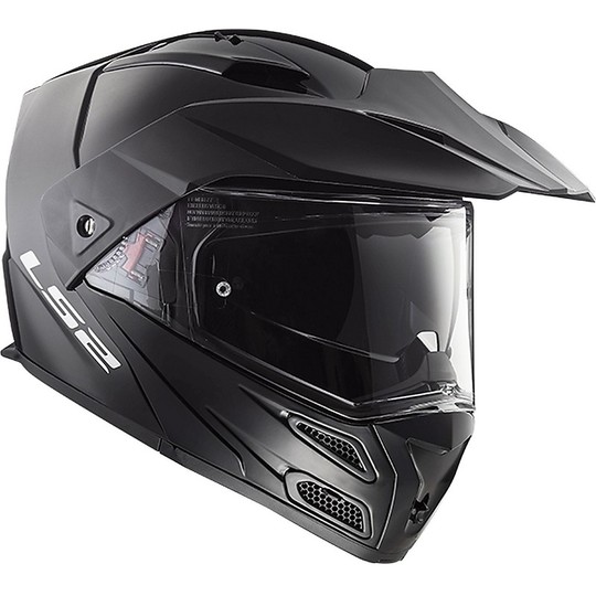 Modular Motorradhelm genehmigt P / J Ls2 FF324 METRO EVO Solid Gloss Black
