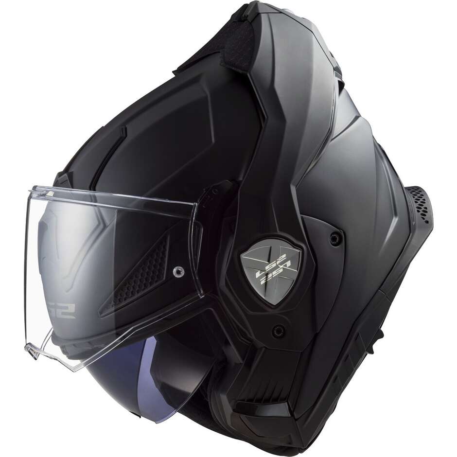 Modularer Helm aus HPFC-zugelassenem P / J Ls2 FF901 ADVANT X Solid Matt Black
