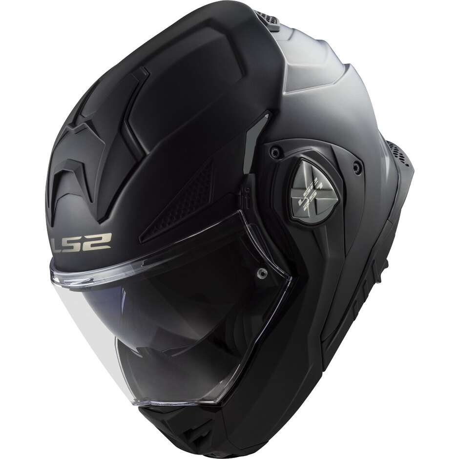 Modularer Helm aus HPFC-zugelassenem P / J Ls2 FF901 ADVANT X Solid Matt Black