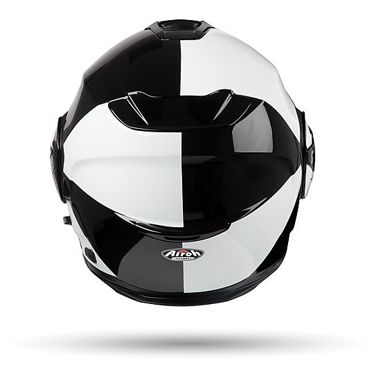 Modularer Helm Flip UP Motorrad Airoh REV 19 FUSION Glänzend Weiß