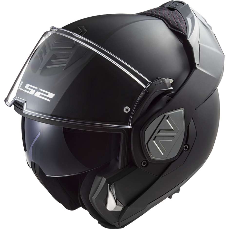 Modularer Helm Zugelassen P / J Ls2 FF906 ADVANT SOLID Mattschwarz