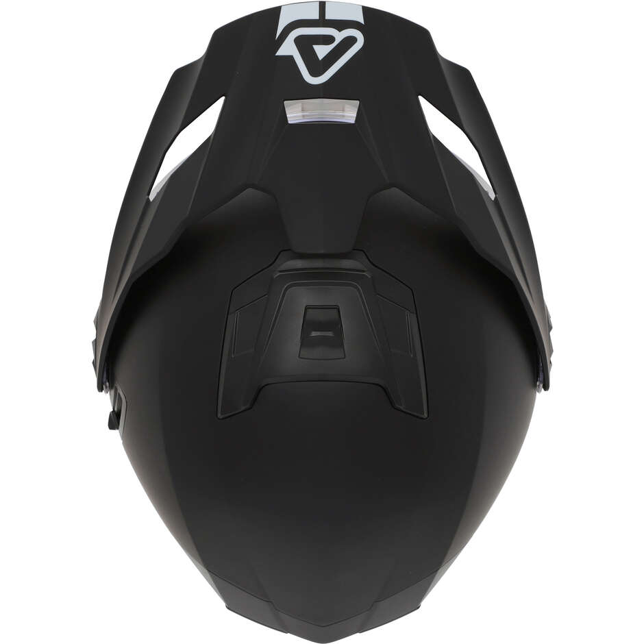 Modularer Motorradhelm Acerbis Rider P/J Mono Mattschwarz